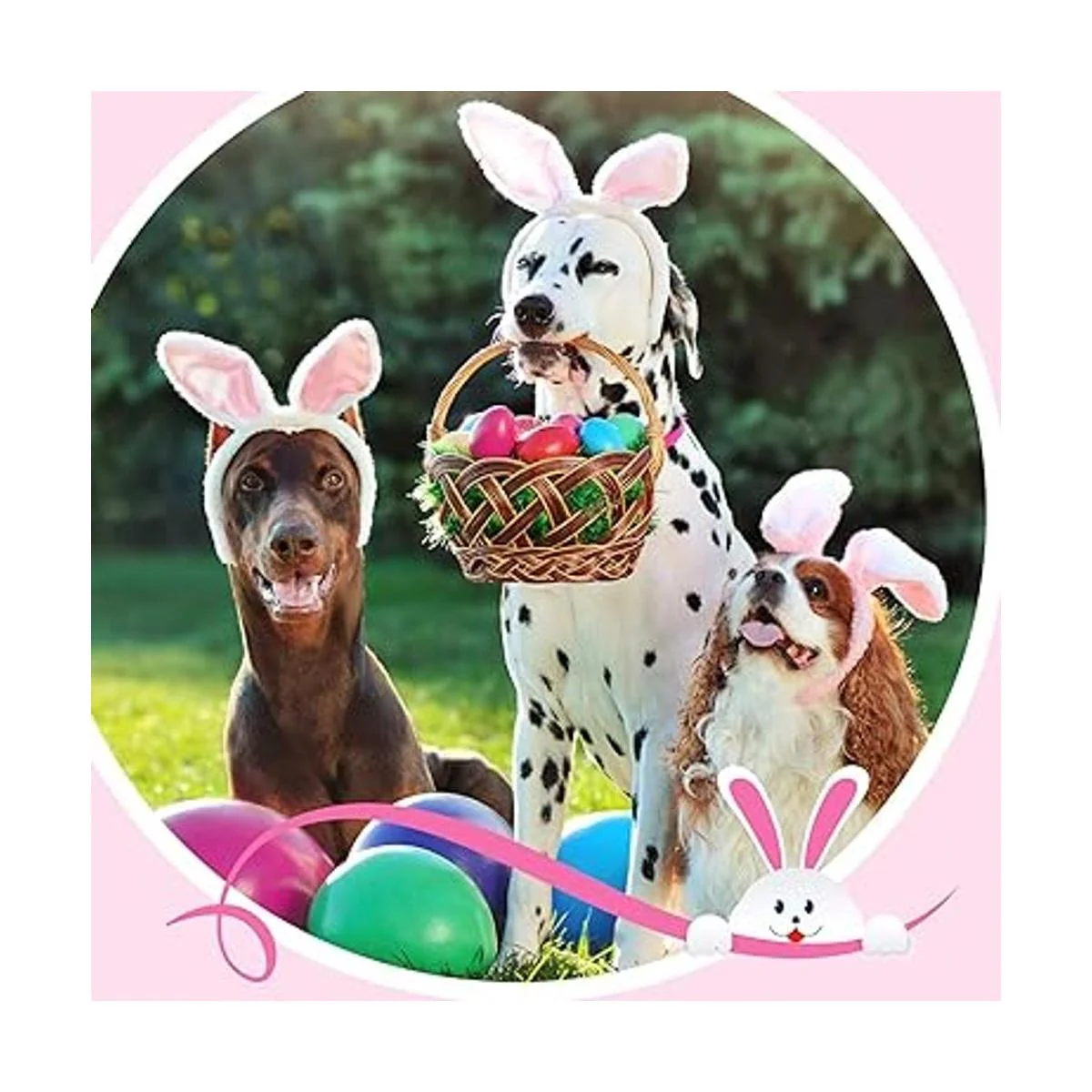 Diadema de orejas de conejo 12 diademas de orejas de_4