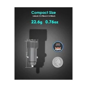 Cargador de coche para iPhone cargador rápido USB C para_6