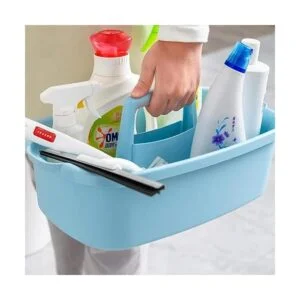 Cesta grande de almacenamiento de plástico portátil para_2