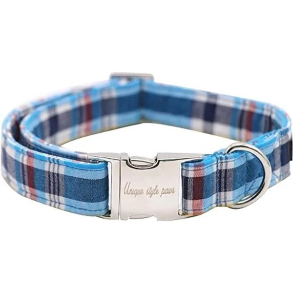 Collar de perro y gato para Navidad con diseño de patas de_4
