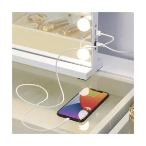 Adaptador de espejo de maquillaje 12V 2A_2