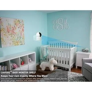 OAPRIRE Juego de 3 estantes flotantes de pared acrílicos_2