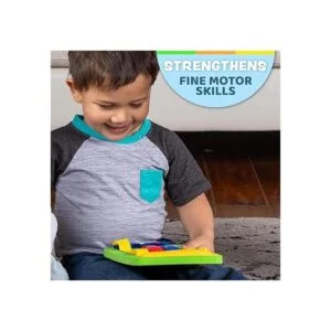 Buckle Toys Mini tablero ocupado juguete de aprendizaje_2