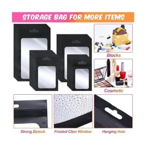 400 bolsas de plástico de 4 tamaños bolsas de regalo_7