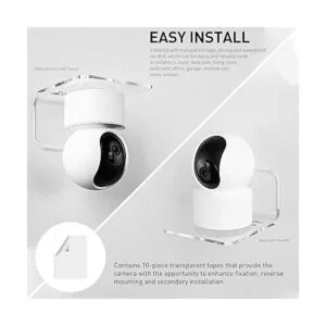 OAPRIRE Juego de 3 estantes flotantes de pared acrílicos_3