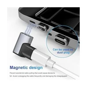 Adaptador magnético USB C 2 unidades Conector tipo C de_4