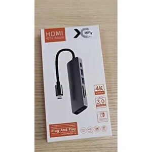 Hifly USB C Hub 6 en 1 adaptador USB tipo C multipuerto_3