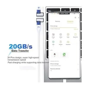 Adaptador magnético USB C 2 unidades Conector tipo C de_5