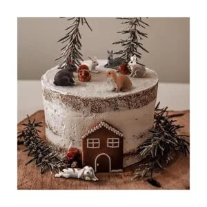 6 figuras de conejo para decoración de pasteles mini_4