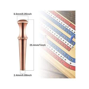 60 pinzas de metal para cribbage para tabla de cribbage_2