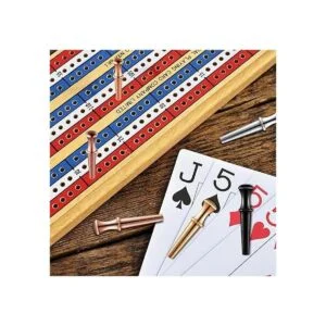 60 pinzas de metal para cribbage para tabla de cribbage_6