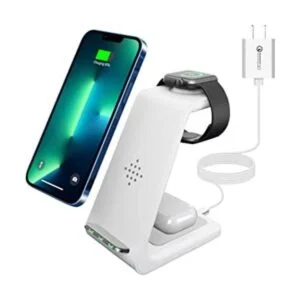 Cargador inalámbrico soporte de carga Qi rápido_1