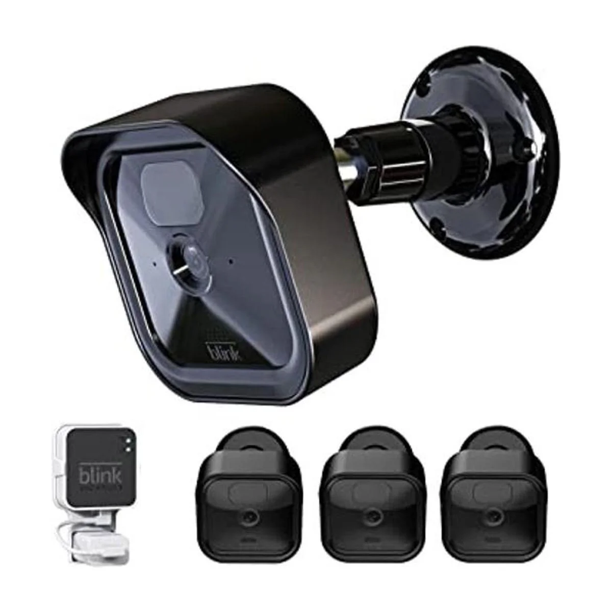 Carcasa y soporte de montaje para cámara de exterior_1