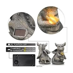 TERESAS COLLECTIONS Estatuas de jardín del dragón del_4