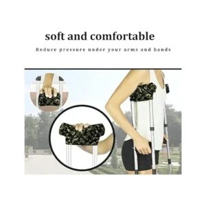 Fundas unisex para muletas y agarre de mano para axilas_4