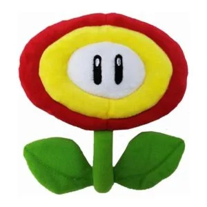 Muñeca de peluche de flores de fuego y flores de hielo de_4