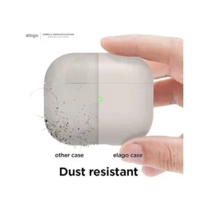 elago Funda híbrida líquida compatible con AirPods 3_4