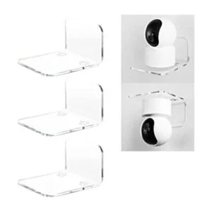 OAPRIRE Juego de 3 estantes flotantes de pared acrílicos_1