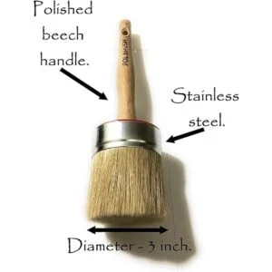 Paquete de 3 pinceles redondos profesionales europeos_2