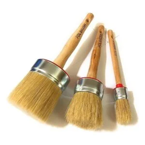 Paquete de 3 pinceles redondos profesionales europeos_1