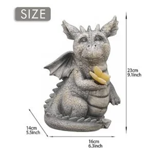 TERESAS COLLECTIONS Estatuas de jardín del dragón del_5