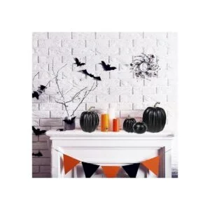 Paquete de 7 calabazas artificiales de cosecha color_7