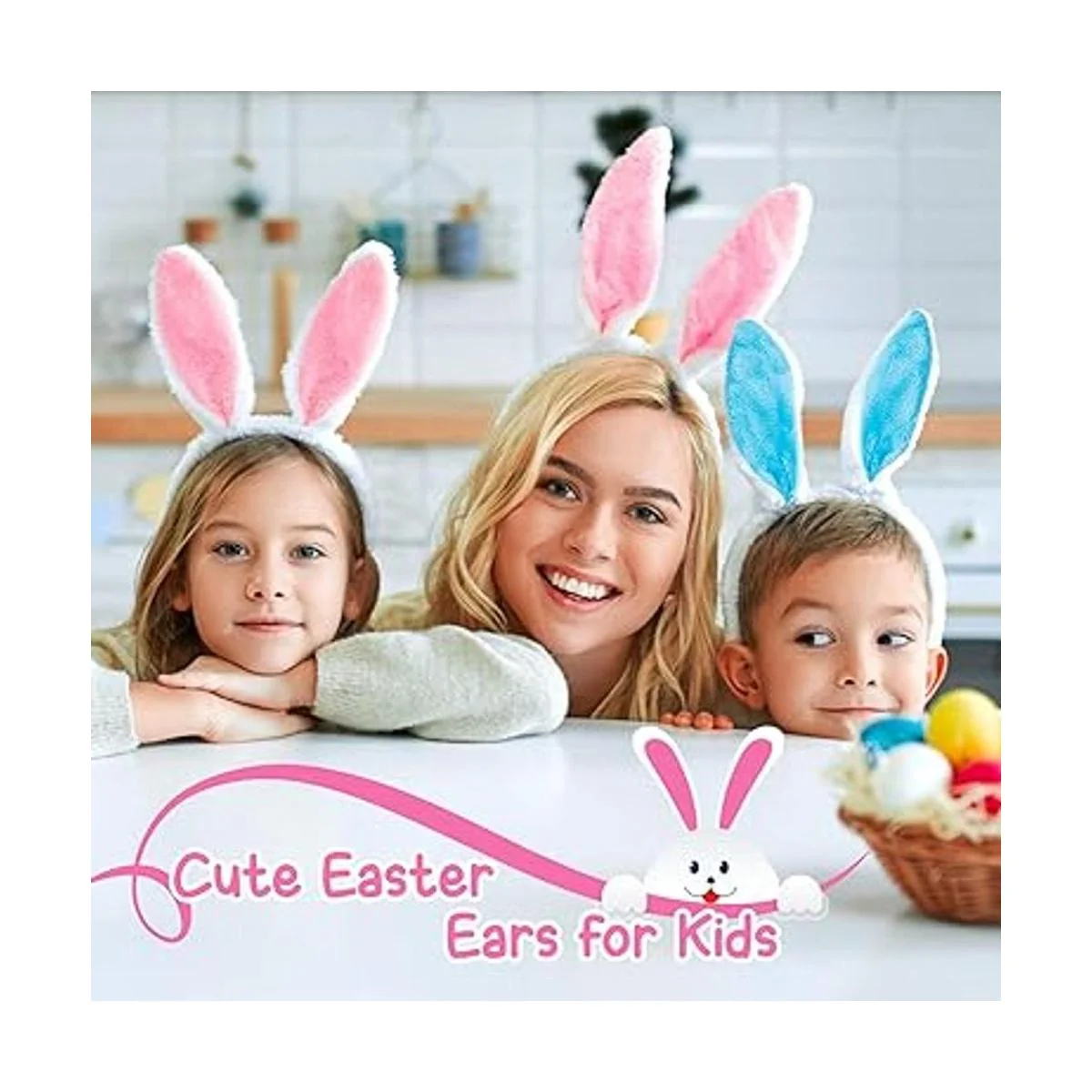Diadema de orejas de conejo 12 diademas de orejas de_3