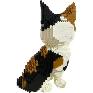 Larcele Mini bloques de construcción de animales_5