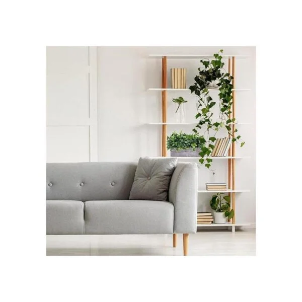 Planta de eucalipto artificial en maceta rectangular_7
