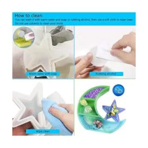 2 moldes de resina de fundición molde de taza Afunta y_6