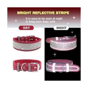 IDOLPET Collar de perro con diamantes de imitación_4