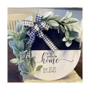 Tinsow Guirnalda de orejas de cordero artificial de 6.2_6