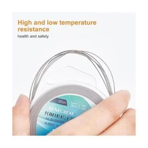 BENECREAT 5 rollos de alambre de acero inoxidable de_4