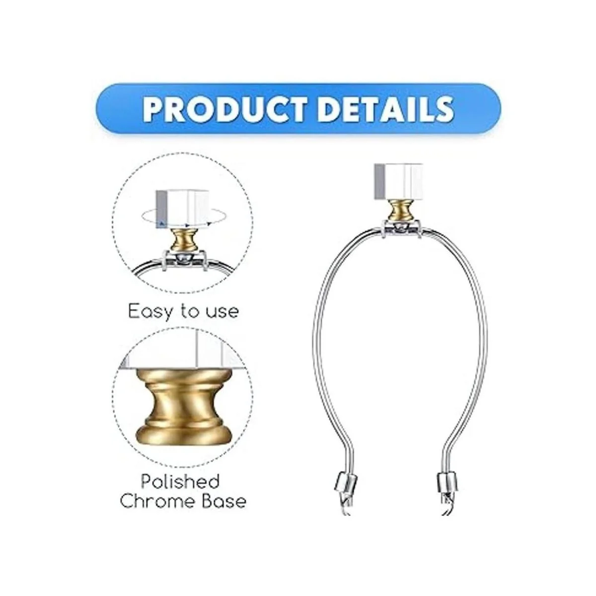 2 piezas de lámpara de cristal de cubo Finial transparente_3