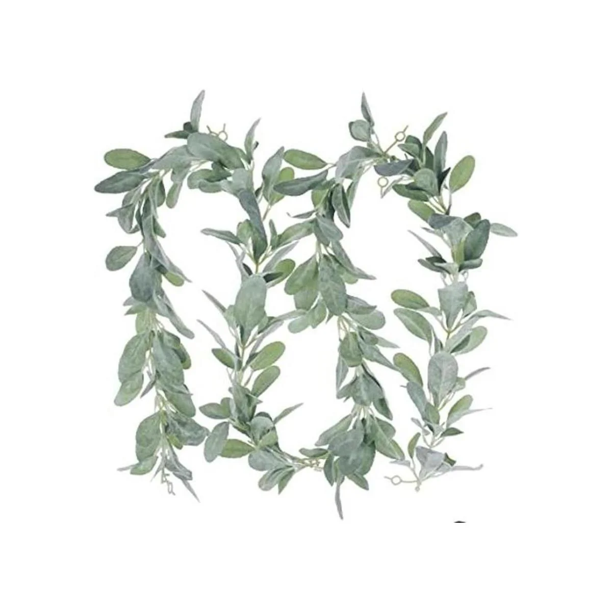 Tinsow Guirnalda de orejas de cordero artificial de 6.2_1