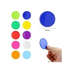 YEXPRESS 500 fichas de póquer de plástico fichas de juego_2