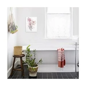 Arte de pared para decoración de baño cuadros de baño_2