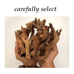 kathson Decoración natural de madera flotante para_7