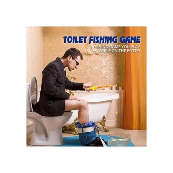 Novelty Place Potty Fisher Juego de pesca para inodoro_2
