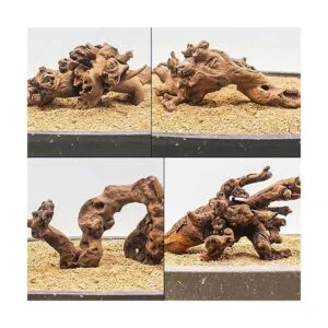 kathson Decoración natural de madera flotante para_2