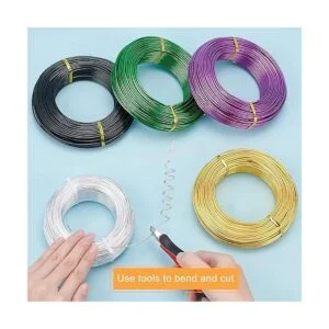 BENECREAT Alambre de aluminio de calibre 12 de 180 pies_3