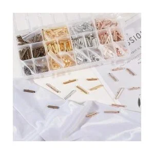 PH PandaHall 480 cierres deslizantes de 4 colores tubos_7