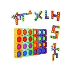 Juguetes para ansiedad Pop It para niñas y niños juego de_1