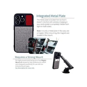 Dockem Funda tipo cartera para iPhone 13 Pro con carcasa_3
