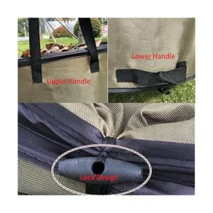 Bote de basura para camping cubo de basura desplegable o_4