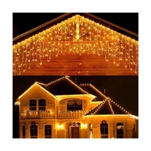 Techip 400 luces LED de carámbanos impermeables para_1