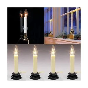 Paquete de 25 bombillas de repuesto de candelabro con_3