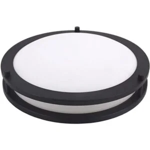 Luz de techo LED regulable de 10 pulgadas color negro_4