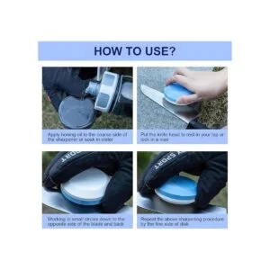 8 piezas de herramientas de piedra de afilar hacha con_4