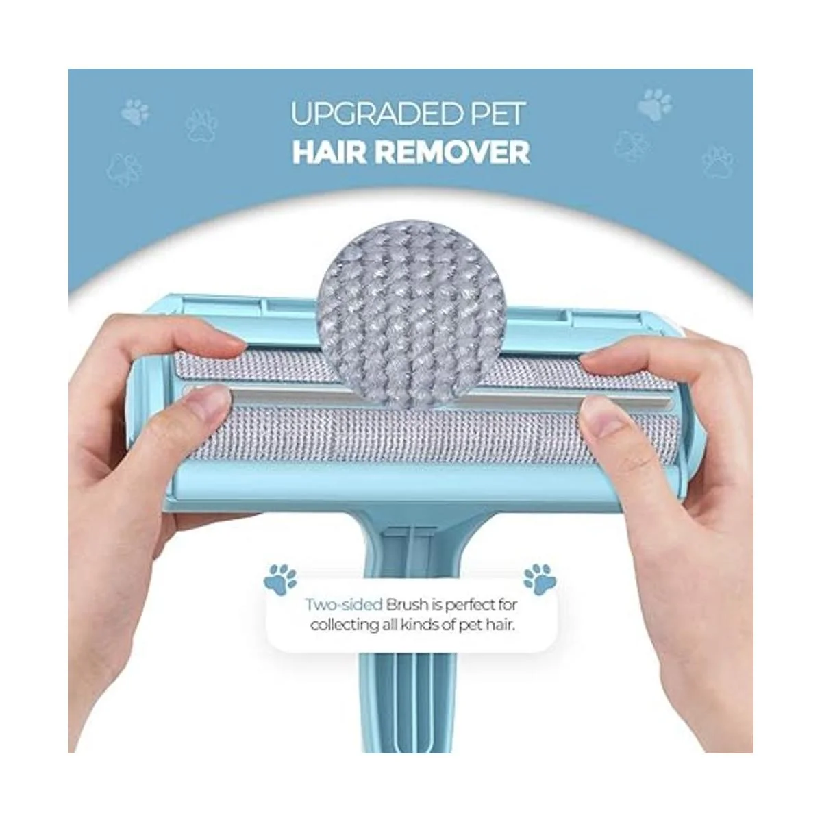 DELOMO Pet Hair Remover Roller Dog Cat Fur Remover with_4